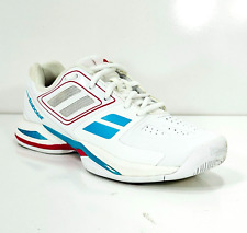 Tênis Babolat Propulse BPM Feminino 6 Branco | Azul | Rosa All Court Sneaker comprar usado  Enviando para Brazil