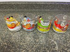 Juego de 4 tazas de café vintage Garfield Jim Davis McDonalds 1978, usado segunda mano  Embacar hacia Argentina