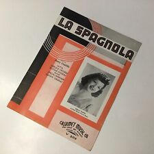Spagnola sheet music for sale  Granger