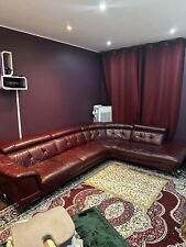 Real leather sofas for sale  LONDON
