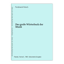Große wörterbuch musik gebraucht kaufen  Grasellenbach