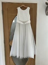 Girls white bridesmaids for sale  MANCHESTER