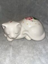 Cat ceramic sleeping for sale  Seagrove