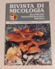 Rivista micologia n.1 usato  Italia