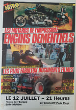 Affiche moto dragster d'occasion  Villeneuve-d'Ascq-