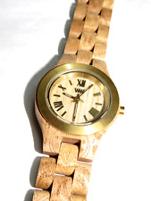 WEWOOD A16-352 relógio de quartzo analógico 100% madeira natural NOVO comprar usado  Enviando para Brazil