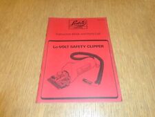 Lister volt safety for sale  CARNFORTH