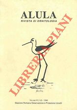 Ornitologia alula. rivista usato  Italia