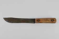 Cuchillo de carnicero vintage Ontario Knife Co Tru-Edge Old Hickory de 7 pulgadas segunda mano  Embacar hacia Argentina