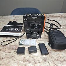 Câmera Digital Sony Cybershot RX100 V 20.1mp 4k Vídeo EVF com Caixa e Acessórios comprar usado  Enviando para Brazil
