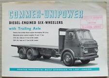 Commer unipower diesel for sale  LEICESTER