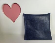 Luxury leather cushion for sale  NOTTINGHAM