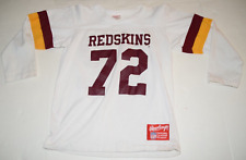 Camisa De Futebol Antiga Rawlings Washington Redskins #72 Manley Juventude Grande, usado comprar usado  Enviando para Brazil