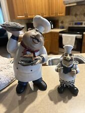 Vintage Italian Chef Figurine Statue Sculptures. X 2 for sale  Shipping to South Africa