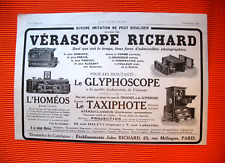 Publicite presse verascope d'occasion  Mazamet