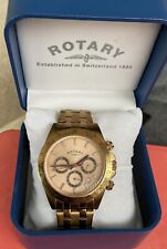 Rotary mens chronograph for sale  UK