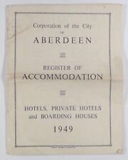 1949 aberdeen register for sale  Ann Arbor