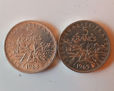 Pièces francs 1968 d'occasion  Metz-