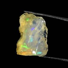 06,95 ct. Opala etíope 100% natural multi flash 12x18x09 mm pedra preciosa bruta comprar usado  Enviando para Brazil