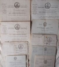 Lot antique documents d'occasion  Expédié en Belgium