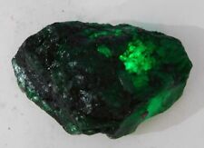 555 quilates Esmeralda VERDE Natural ENORME Tierra Extraída CERTIFICADA Piedra Preciosa Suelta segunda mano  Embacar hacia Argentina