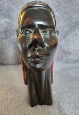 African wooden bust for sale  BRACKNELL