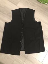 Men waistcoat black for sale  BIRMINGHAM