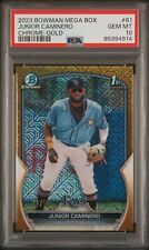 2023 BOWMAN MEGA BOX CHROME BCP61 JÚNIOR CAMINERO REFRATOR DE OURO /50 PSA 10 4914, usado comprar usado  Enviando para Brazil