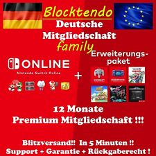 Nintendo Switch Online + Erweiterungspaket / Expansion Pack - 12 Monate/Months comprar usado  Enviando para Brazil