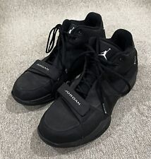 Usado, Zapatillas de tenis Nike Air Jordan 313510-001 negras para hombre talla 12 segunda mano  Embacar hacia Mexico