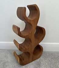 Mango Wood Hand Carved Wine Rack Holder 6 Bottle for sale  Shipping to South Africa