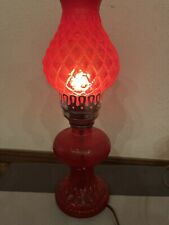 crystal lamp vintage colored for sale  Oklahoma City