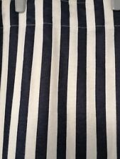 Navy white striped for sale  WORKSOP