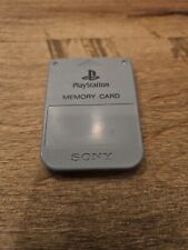 Cartão de memória oficial Sony PlayStation 1 PS1 autêntico OEM cinza genuíno comprar usado  Enviando para Brazil