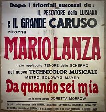 Mario lanza poster usato  Torino