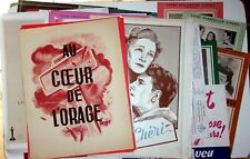 Anciennes affiches affichettes d'occasion  Lignières