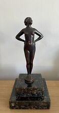 Vintage bronze figure for sale  CARNFORTH