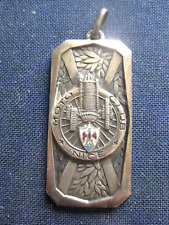 Médaille métal argenté d'occasion  Saint-Maur-des-Fossés