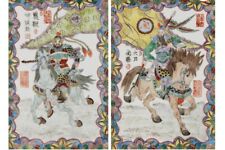Two chinese polychrome for sale  Lake Forest