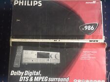 Ampli Vintage Retro Home Cinema Philips Matchline FR986 FR 986, occasion d'occasion  Thionville