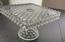 crystal cake stand for sale  Bettendorf