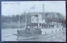 Antigo RPPC Steamer Sternwheeler CASCA Yukon River Canadá Bennett News Co #10 , usado comprar usado  Enviando para Brazil