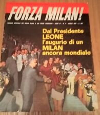 forza milan 1972 usato  Milano