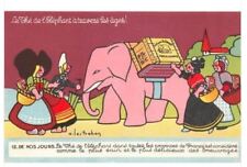 CPA PUBLICITE LE THE DE L'ELEPHANT A TRAVERS LES AGES d'occasion  Claira
