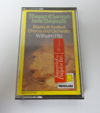 Wagner Choruses from Bayreuth, Wilhelm Pitz, Chorus and Orchestra Cassette Tape for sale  Shipping to South Africa