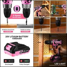 Pink drill 20v for sale  Kissimmee
