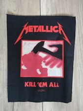 Metallica backpatch gebraucht kaufen  Roßwein