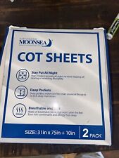 Cot fitted sheets for sale  El Dorado Springs