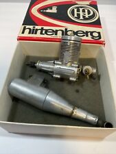 VINTAGE USED HP HIRTENBERGER 40 F-RC NITRO/GLOW MODEL AIRPLANE ENGINE W/MUFFLER for sale  Shipping to South Africa