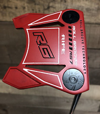 DEMO RH Mens Rife Golf RED Roll Groove RG7 Mallet Putter 32 Inches 5294-5DJ2 for sale  Shipping to South Africa